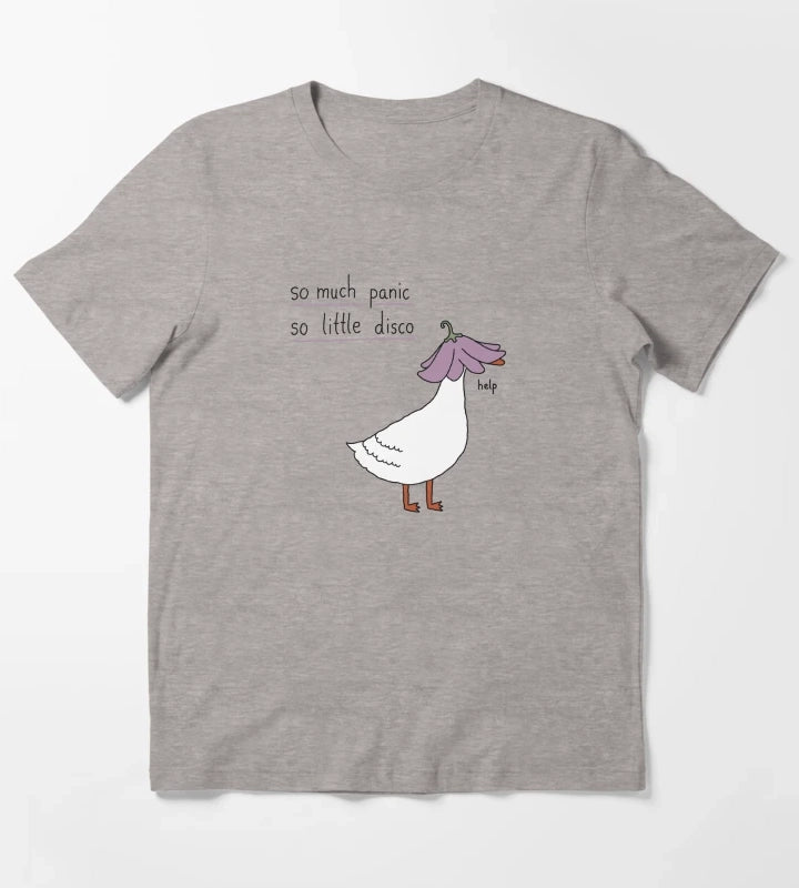 panic no disco T-Shirt Heather Grey
