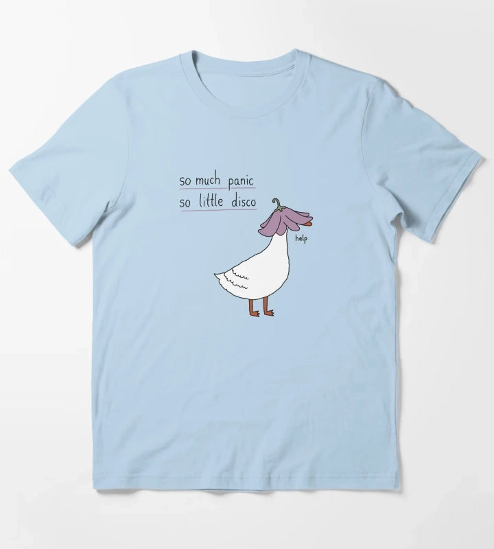 panic no disco T-Shirt Sky Blue