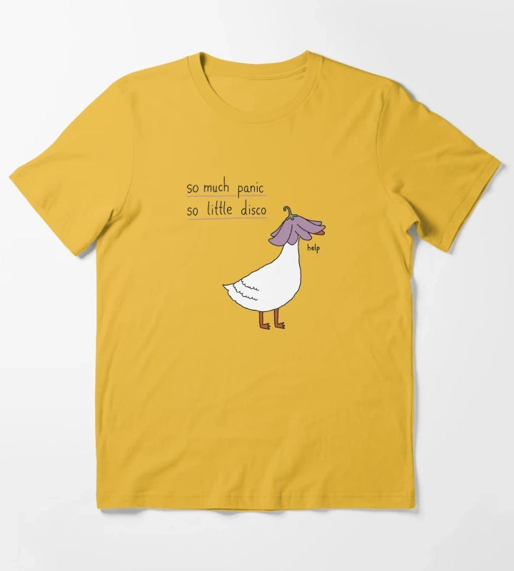 panic no disco T-Shirt Yellow