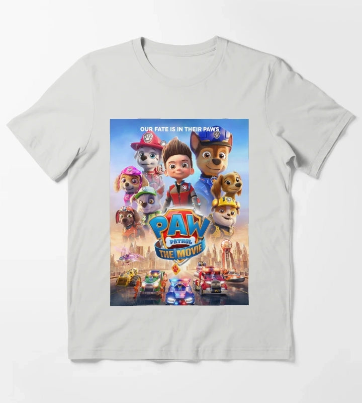 paw patrol 2021 T-Shirt Light Grey