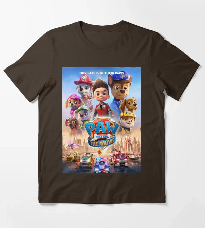 paw patrol 2021 T-Shirt Brown