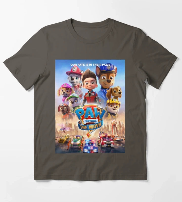 paw patrol 2021 T-Shirt Dark Grey