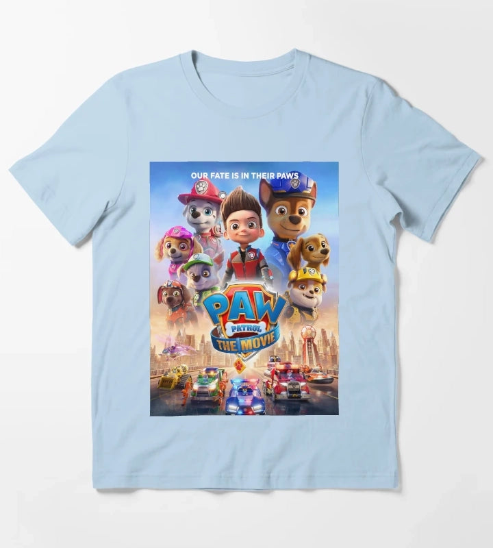 paw patrol 2021 T-Shirt Sky Blue