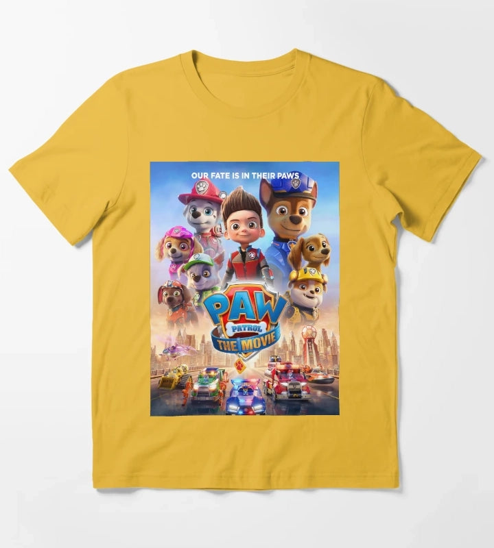 paw patrol 2021 T-Shirt Yellow