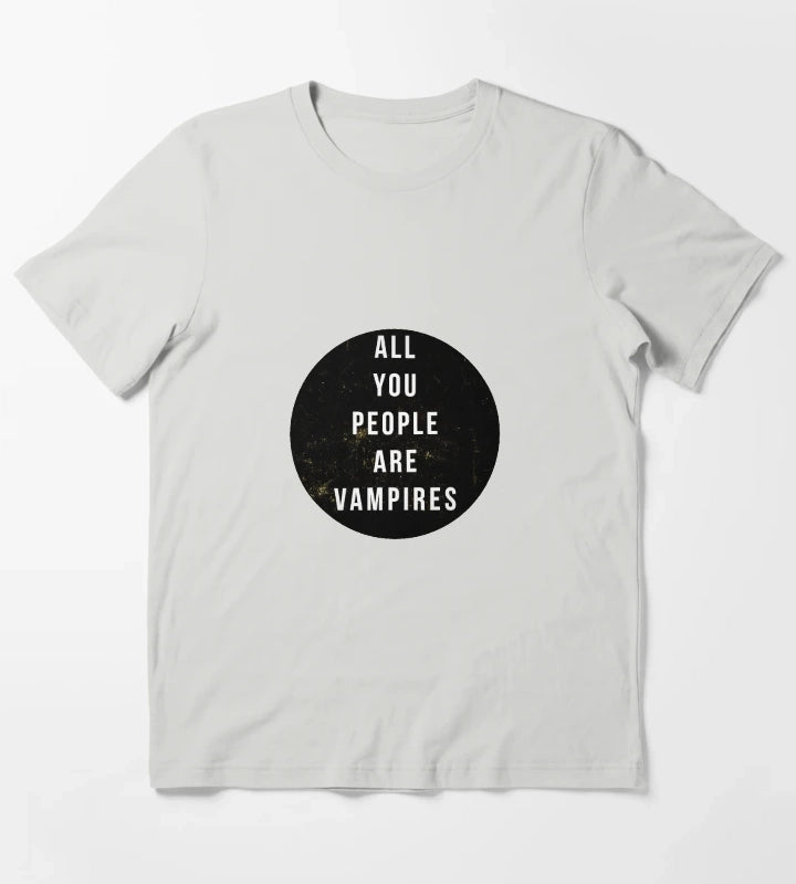perhaps vampires is a bit strong but T-Shirt Light Grey