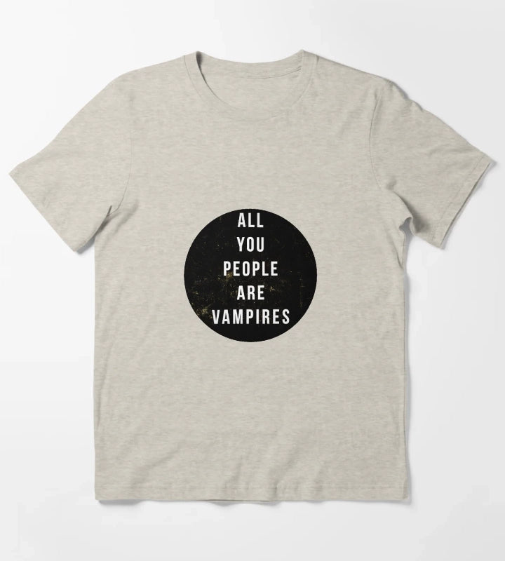 perhaps vampires is a bit strong but T-Shirt Cream