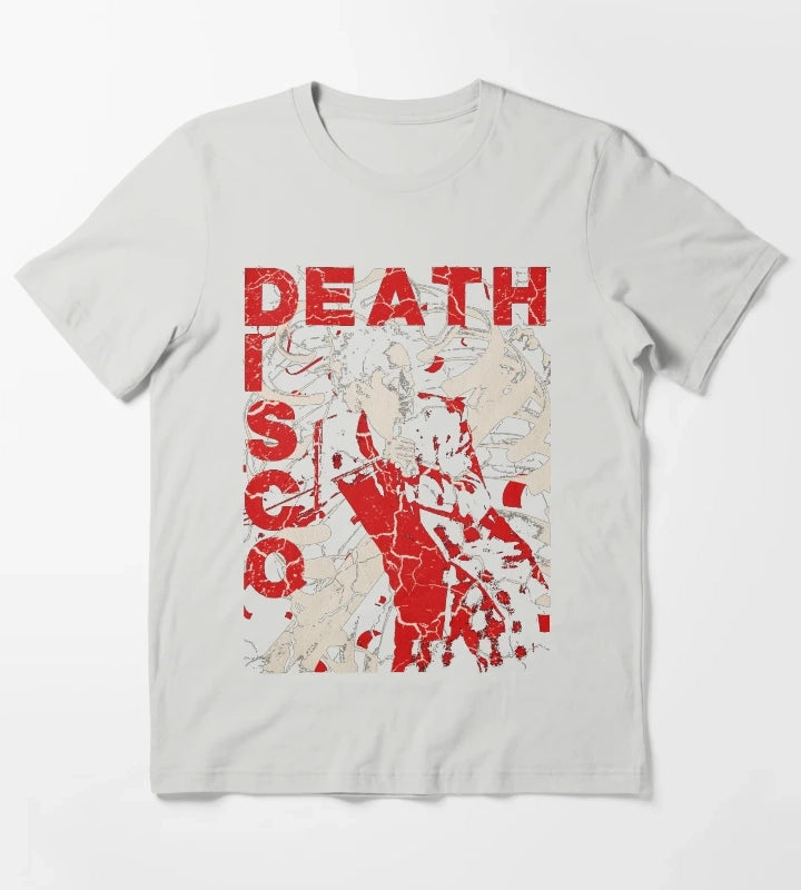 pil death disco T-Shirt Light Grey