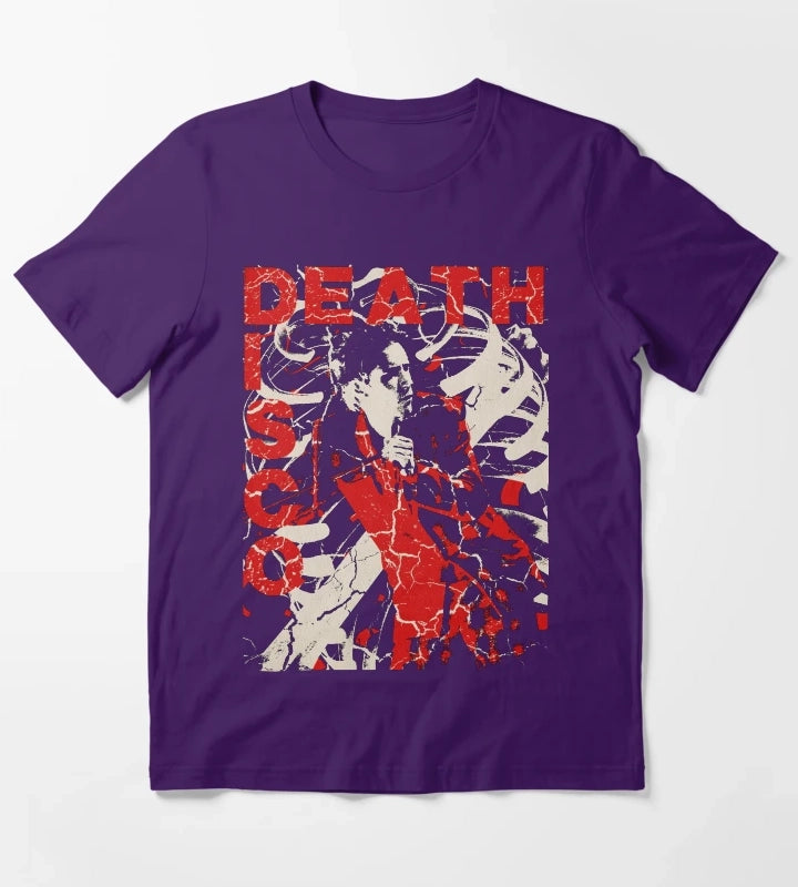 pil death disco T-Shirt Purple