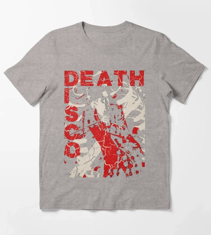 pil death disco T-Shirt Heather Grey