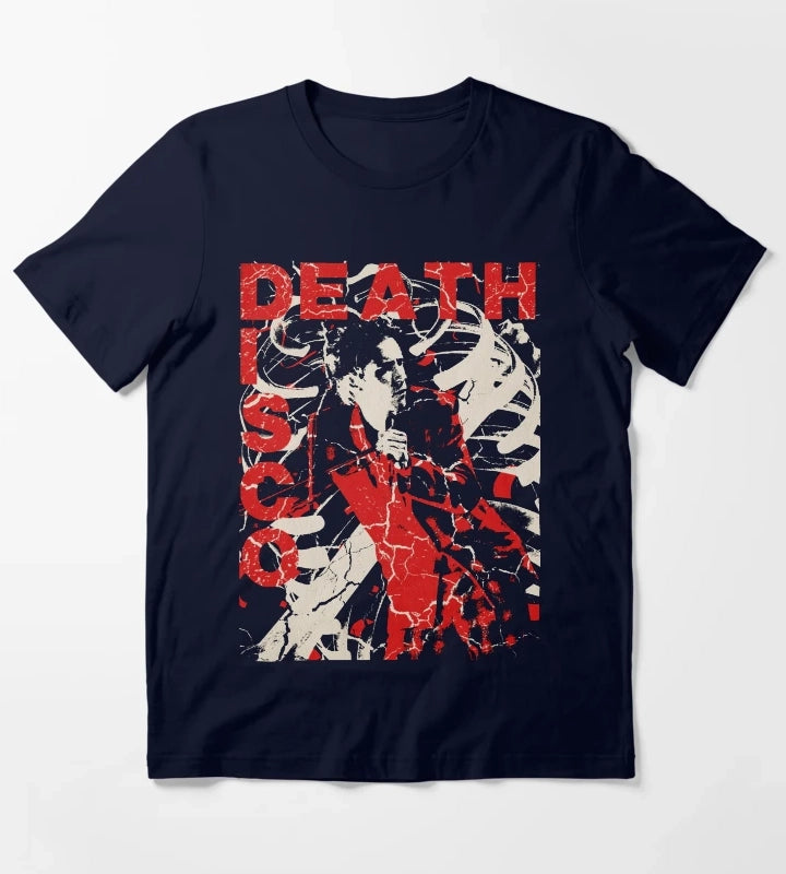 pil death disco T-Shirt Navy