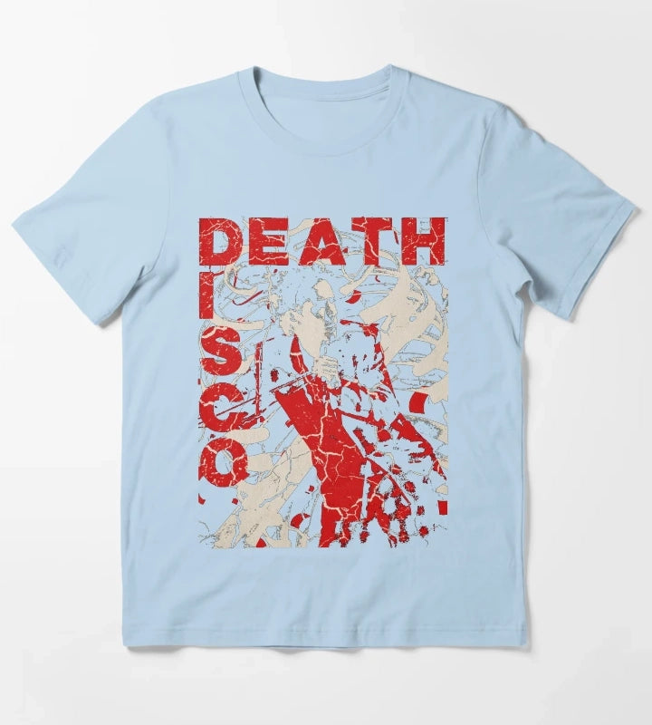 pil death disco T-Shirt Sky Blue