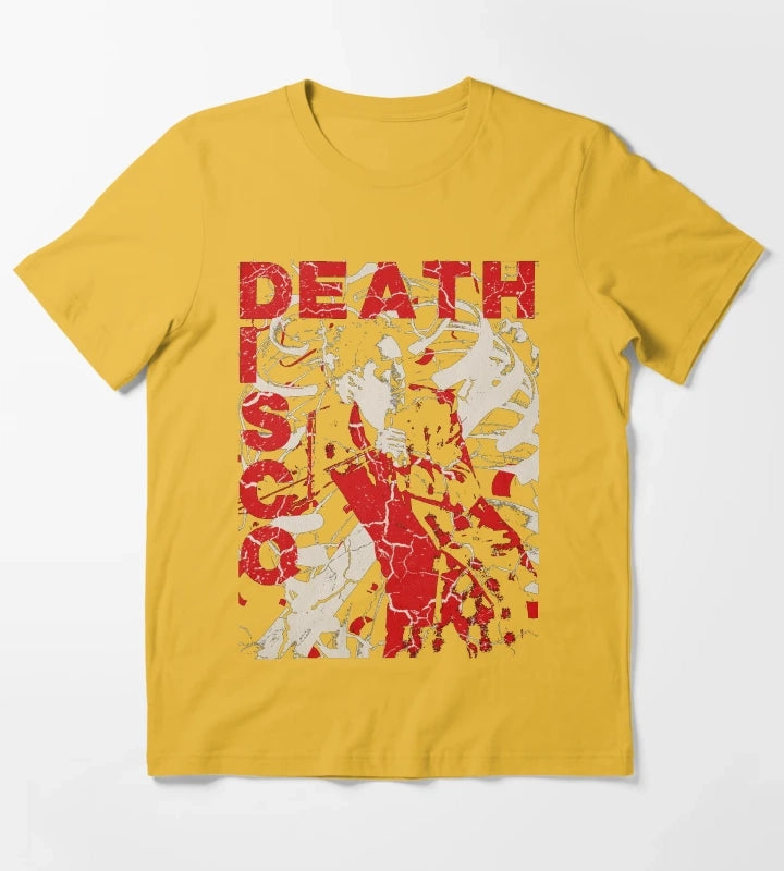 pil death disco T-Shirt Yellow