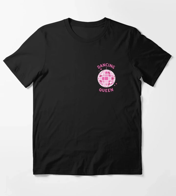 pink disco ball dancing queen T-Shirt