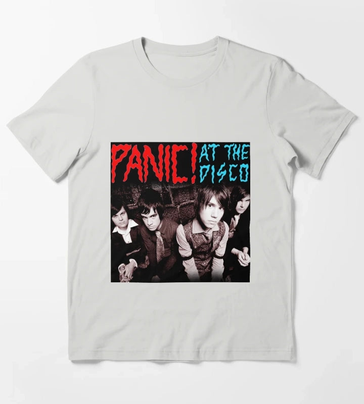 poster style panic disco tshirt new tour T-Shirt Light Grey