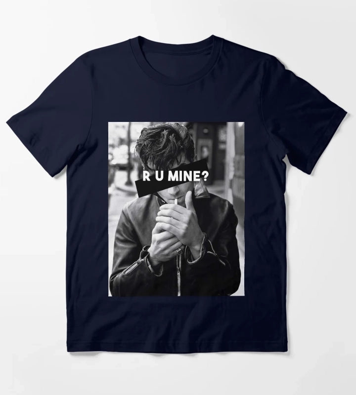r u mine T-Shirt Navy