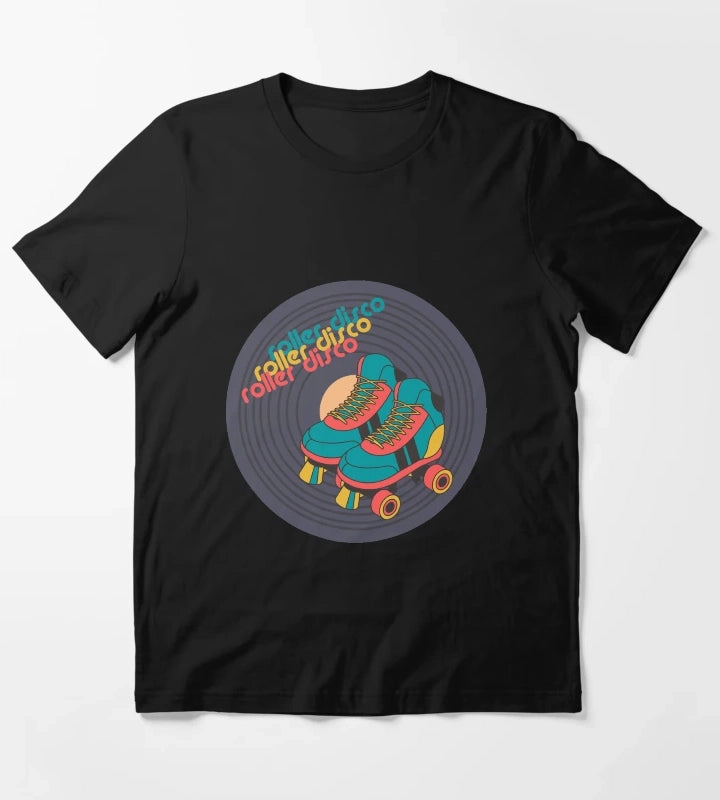 retro roller skate disco T-Shirt