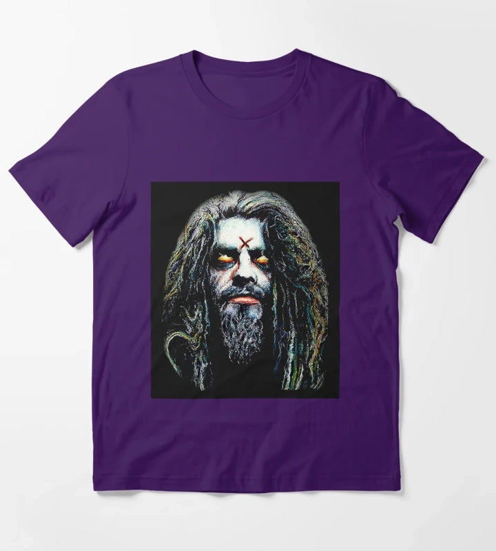 rob zombie T-Shirt Purple