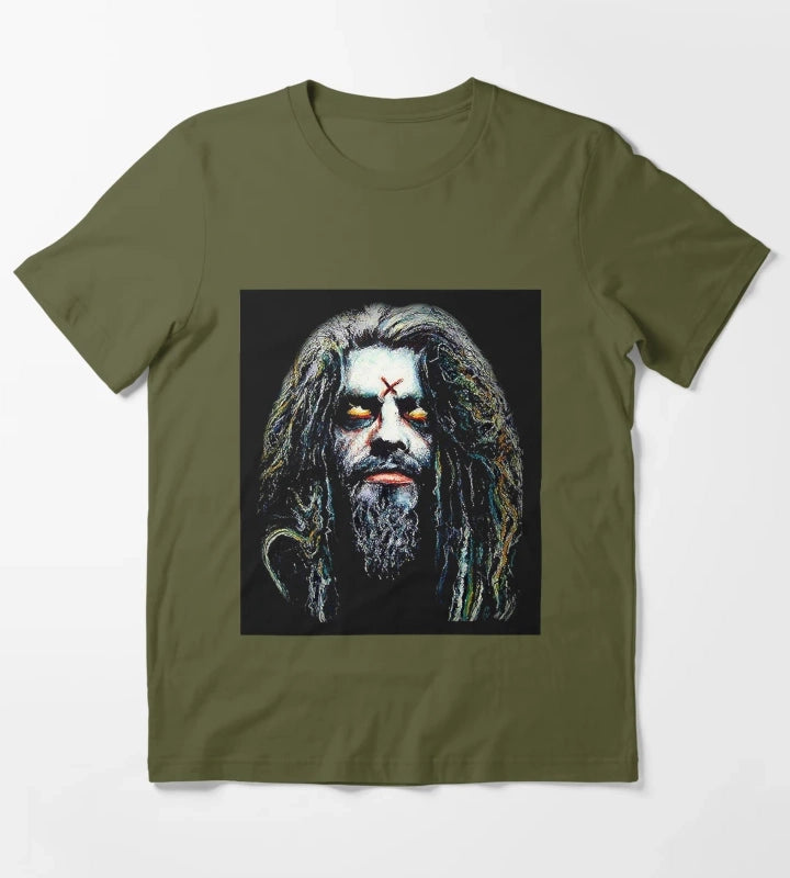 rob zombie T-Shirt Olive Green