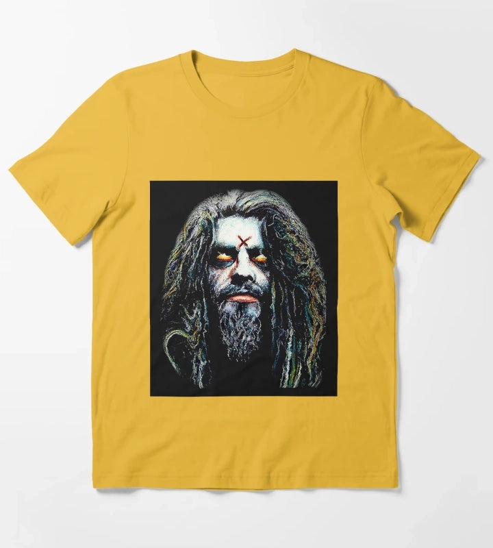 rob zombie T-Shirt Yellow