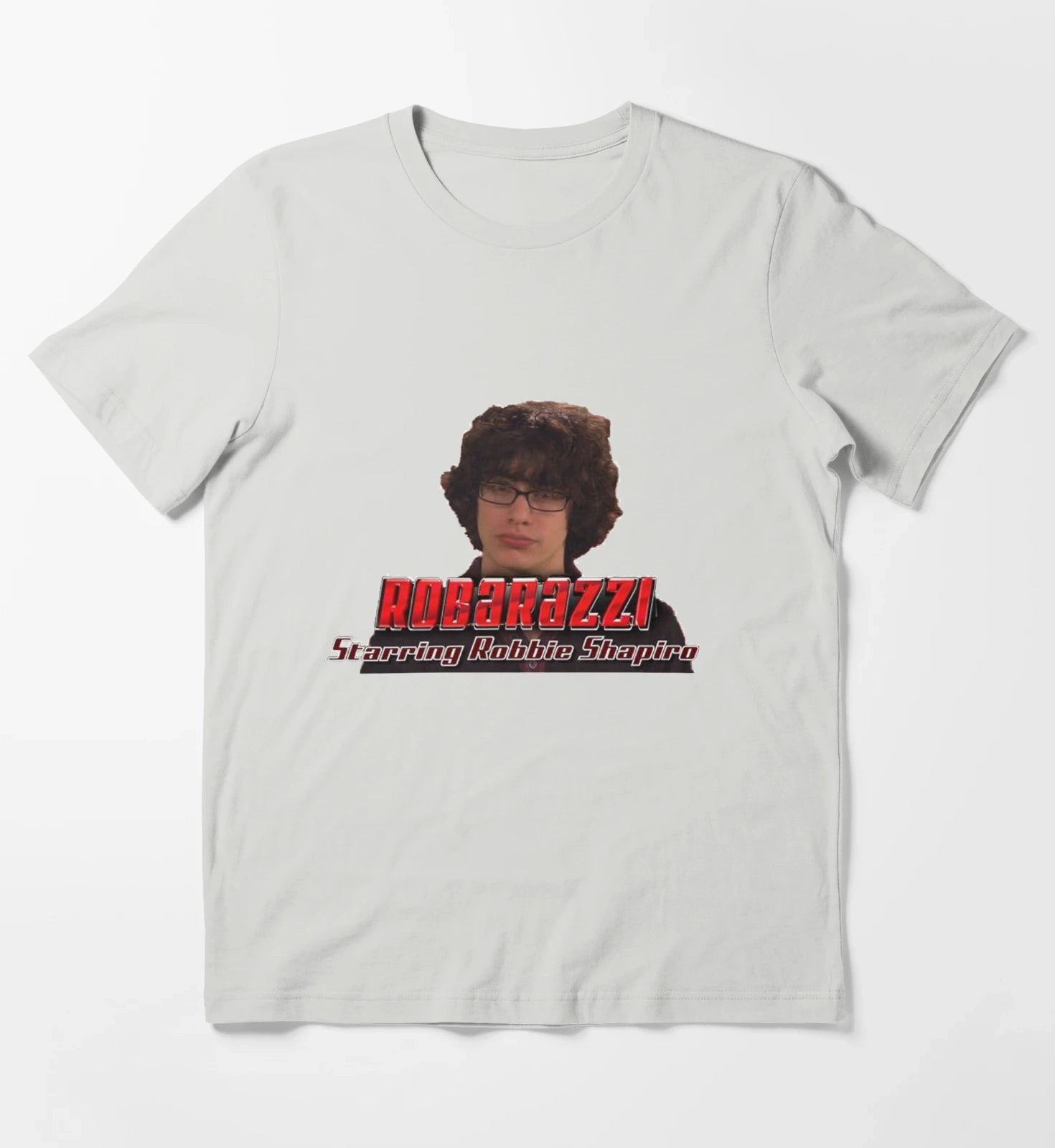 robbie shapiro robarazzi meme T-Shirt Light Grey