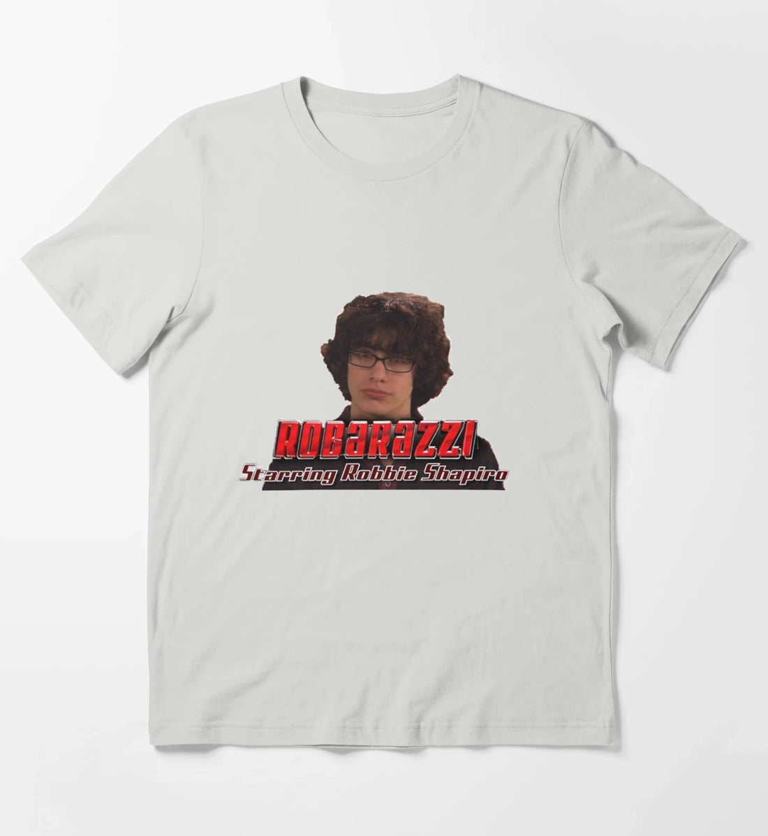 robbie shapiro robarazzi meme T-Shirt Light Grey