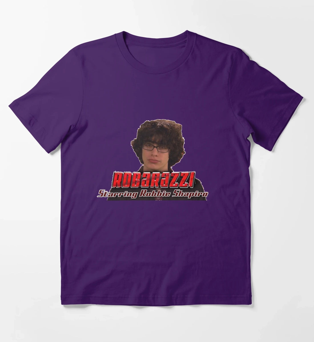 robbie shapiro robarazzi meme T-Shirt Purple