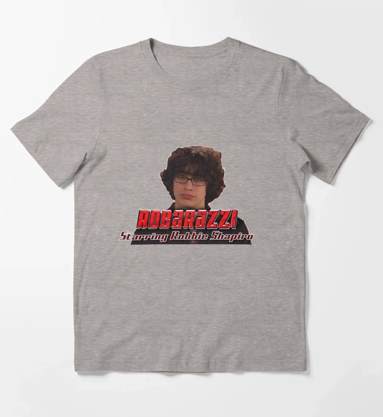 robbie shapiro robarazzi meme T-Shirt Heather Grey