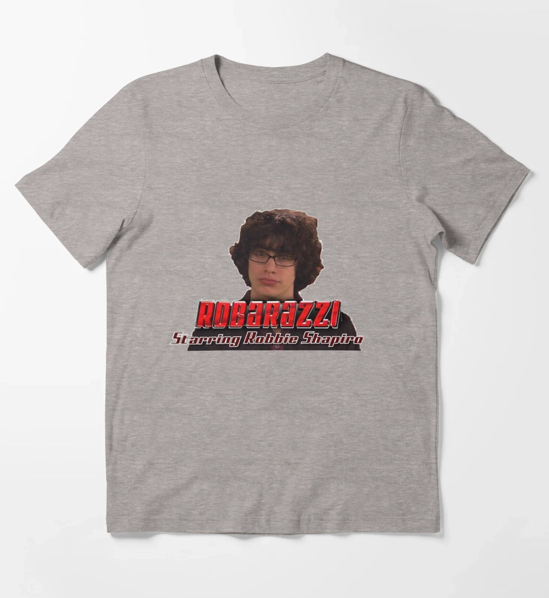 robbie shapiro robarazzi meme T-Shirt Heather Grey
