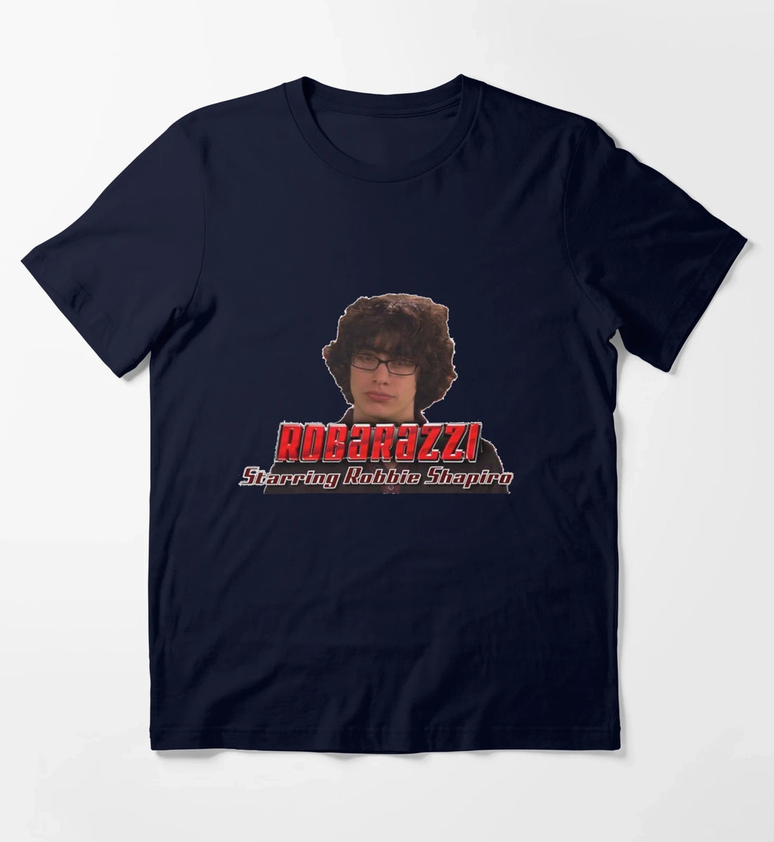 robbie shapiro robarazzi meme T-Shirt Navy