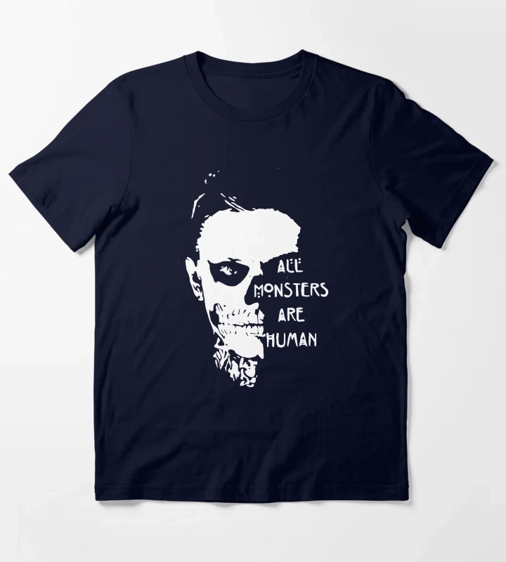 scary ever skull T-Shirt Navy