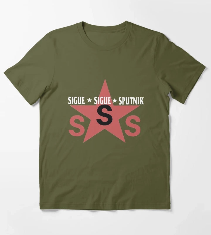 sigue SIGUE sPutNik T-Shirt Olive Green