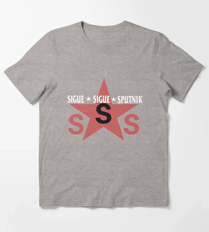 sigue SIGUE sPutNik T-Shirt Heather Grey