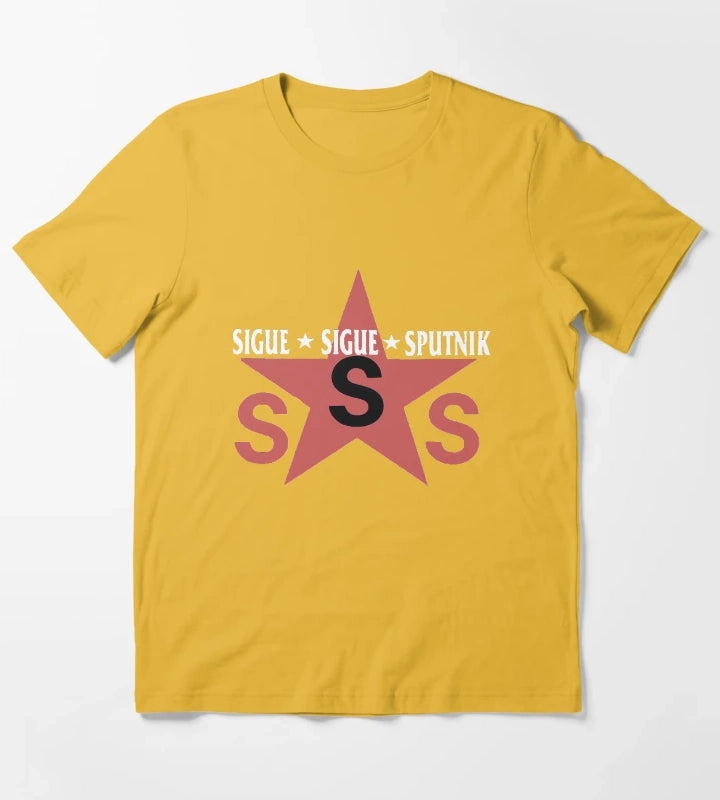 sigue SIGUE sPutNik T-Shirt Yellow