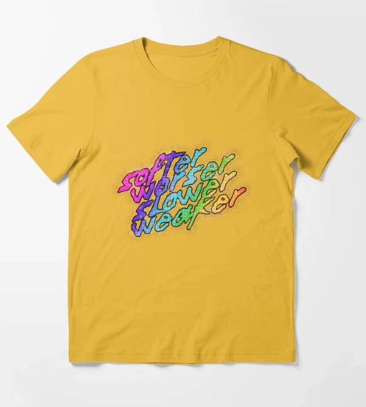 softer worser slower weaker T-Shirt Yellow