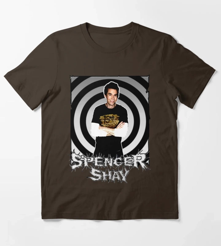 spencer shay T-Shirt Brown
