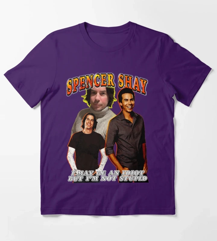 spencer shay is smart T-Shirt Purple