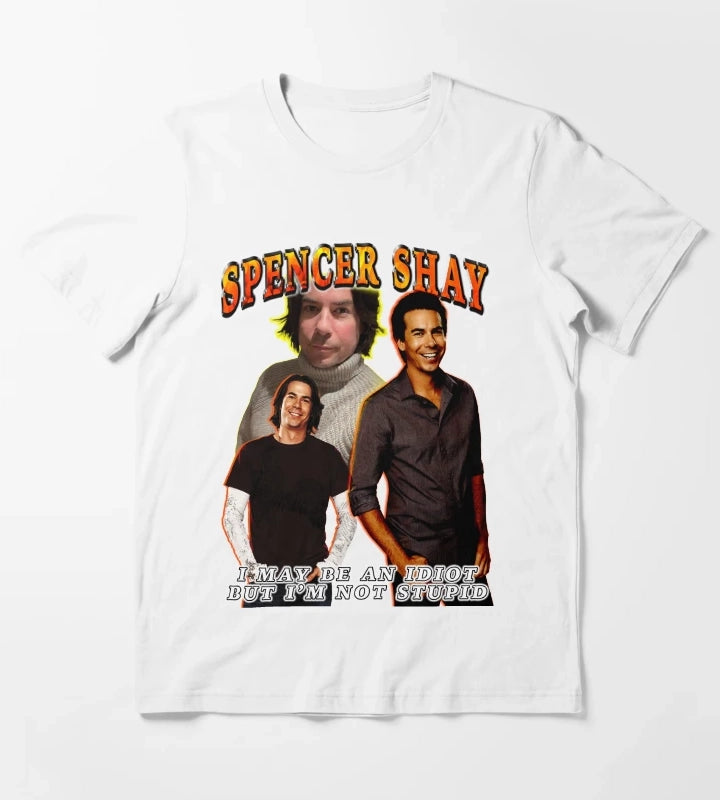 spencer shay is smart T-Shirt White