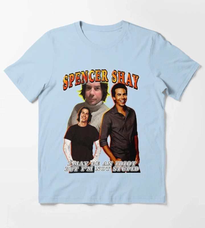 spencer shay is smart T-Shirt Sky Blue