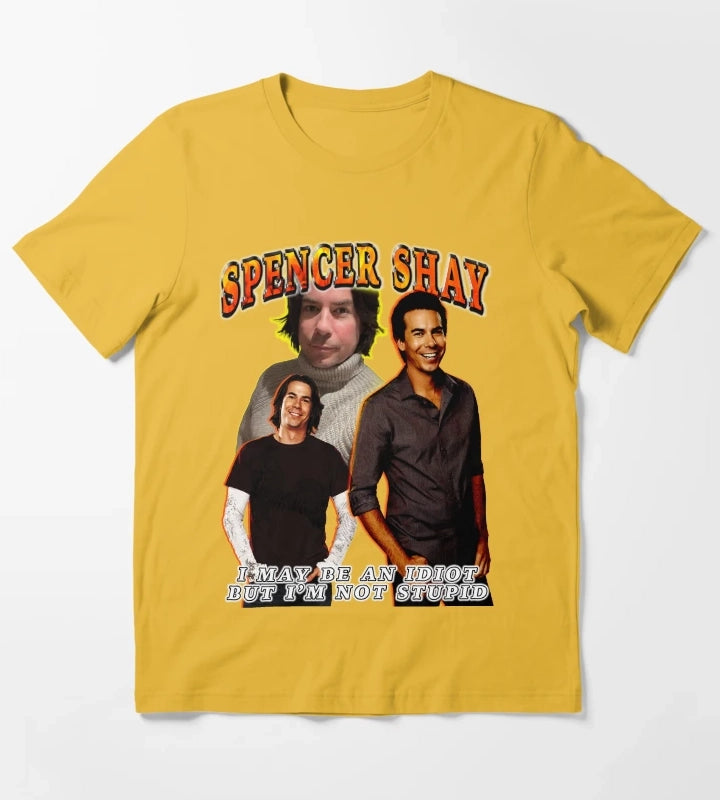 spencer shay is smart T-Shirt Yellow