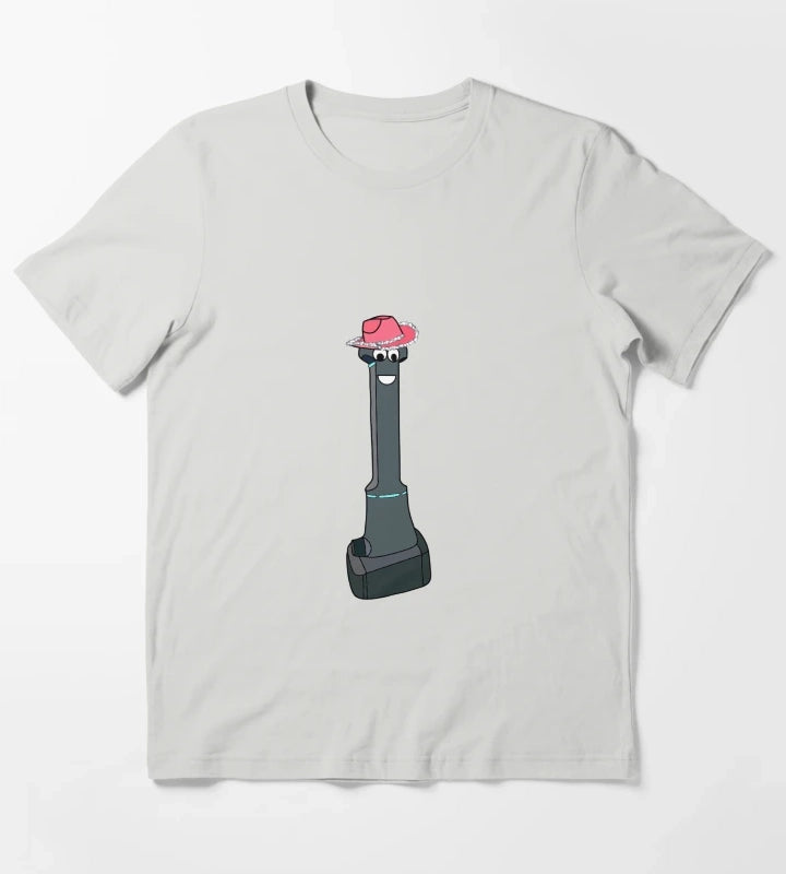stop shop party marty T-Shirt Light Grey