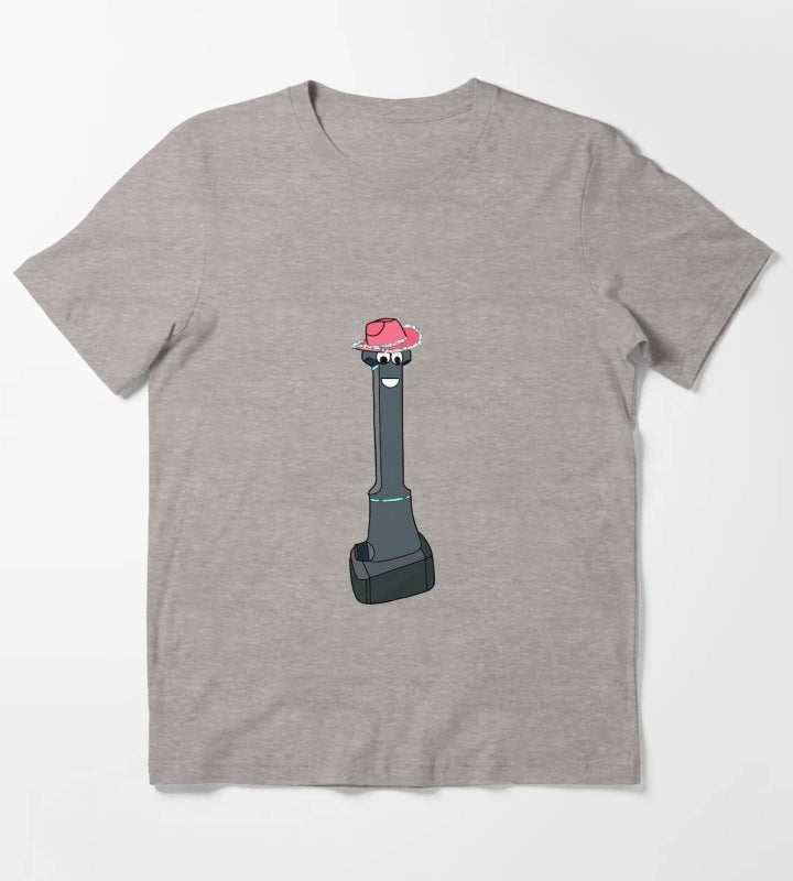 stop shop party marty T-Shirt Heather Grey