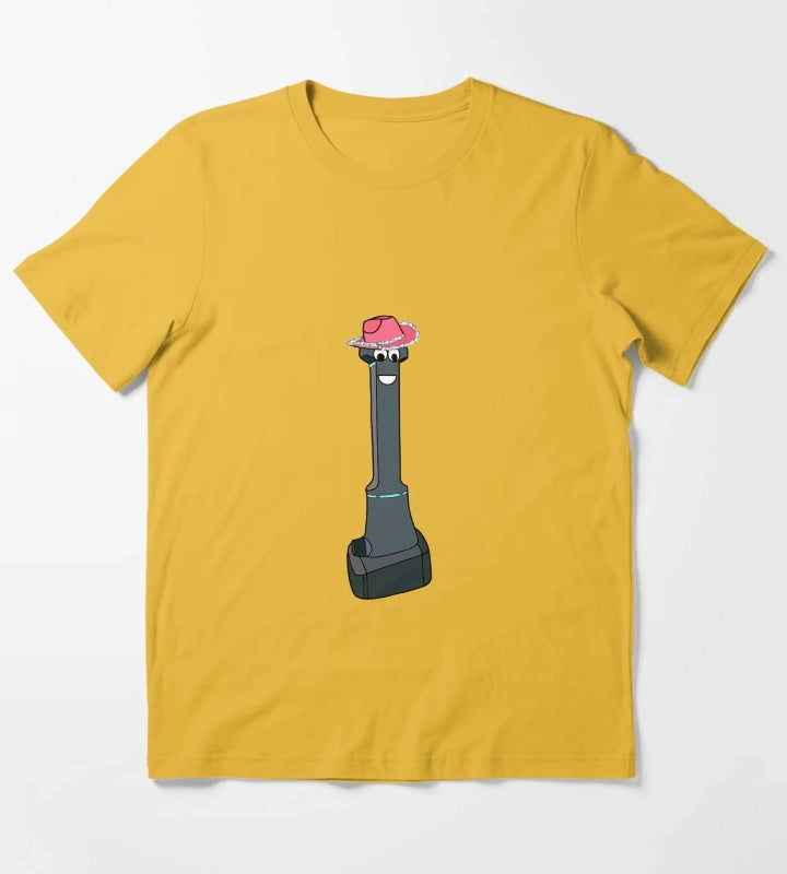 stop shop party marty T-Shirt Yellow