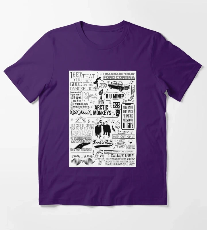 sweet monkeys memories T-Shirt Purple