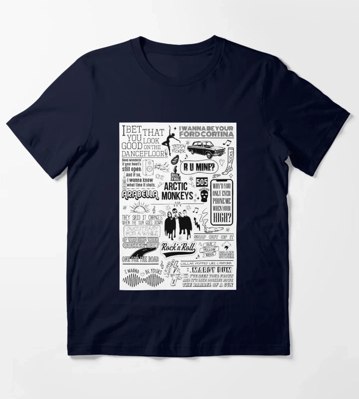 sweet monkeys memories T-Shirt Navy