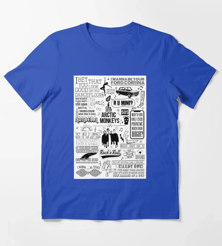 sweet monkeys memories T-Shirt Blue