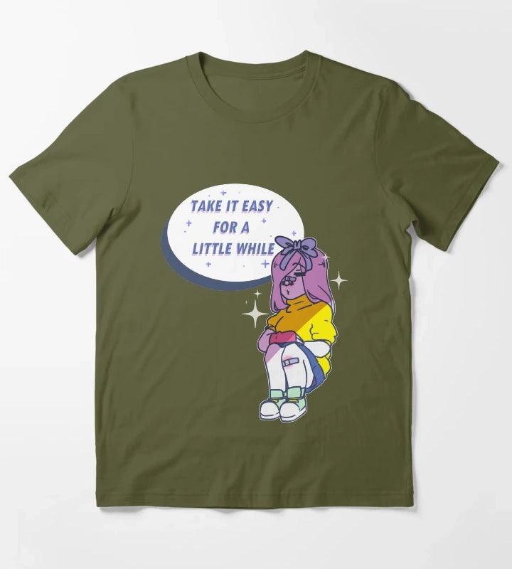 take it easy arctic monkeys T-Shirt Olive Green