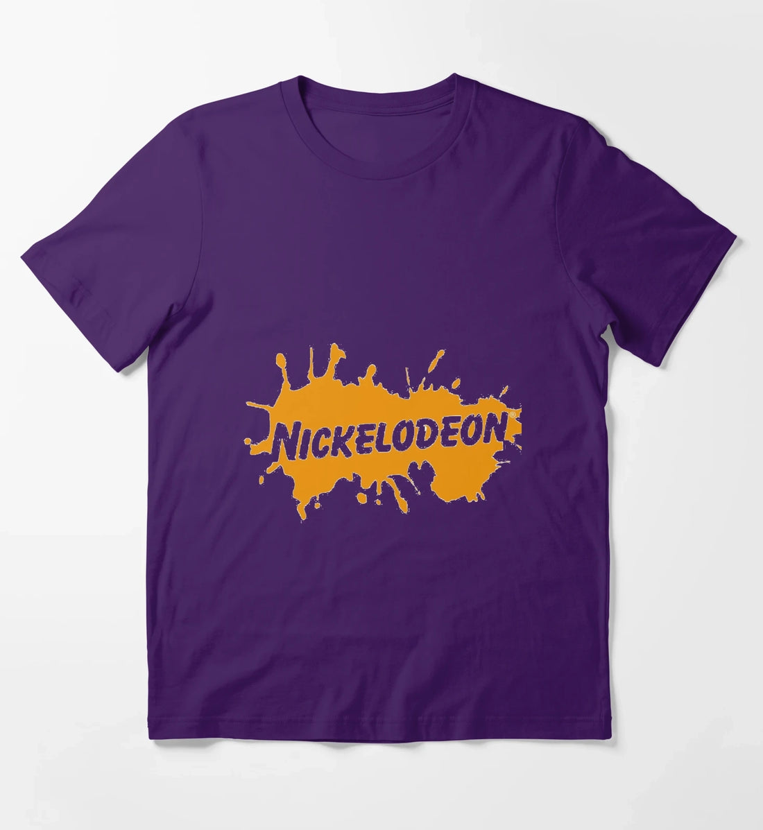 the nickelodeon logos T-Shirt Purple