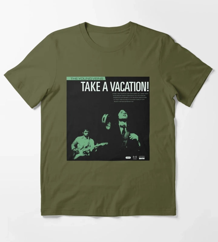 the young veins ryan ross Premium T-Shirt Olive Green