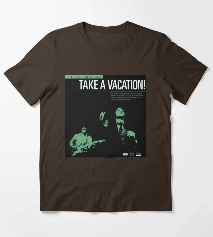 the young veins ryan ross Premium T-Shirt Brown