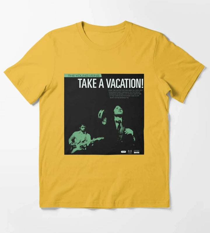the young veins ryan ross Premium T-Shirt Yellow